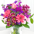 Garden Beauty Bouquet with Vase