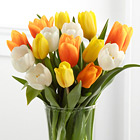 Bright Smiles Tulips with Vase