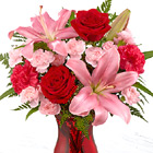 Heart's Emotions Valentines Bouquet