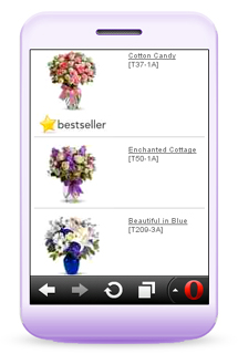 Mobile Flowers Site