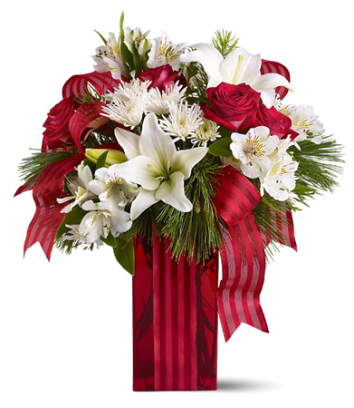 Holiday Spirit Flowers Bouquet