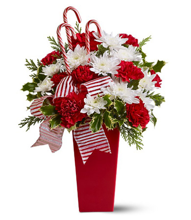 Peppermint Posies Virtual Christmas Flowers