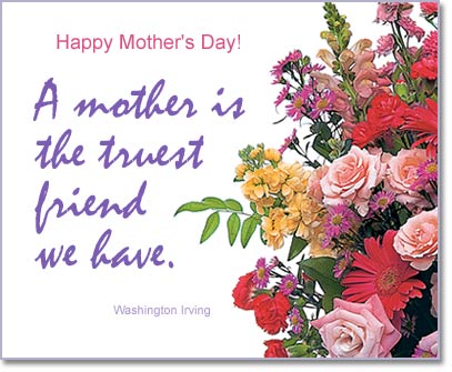 'Mom, A True Friend' Virtual Mother's day eGift