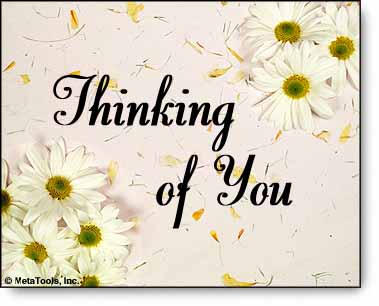 'Thinking of You' Virtual eGift