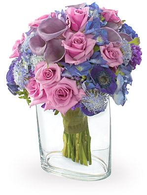 The Lavender and Lace Virtual Bouquet